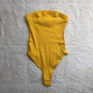 NWT Urban Outfitters Yellow Bodysuit